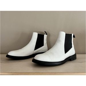 ATP Atelier Clivia Boot in Ice White Sz 39 Handmade in Italy